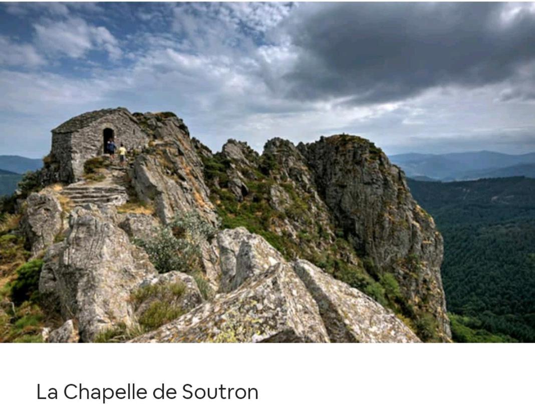 Gite Le Gravier En Haut De Villa Proche De La Dolce Via Arcens 외부 사진